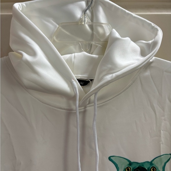 Colorful Dog Print Women's Hoodie - Picture 7 of 7